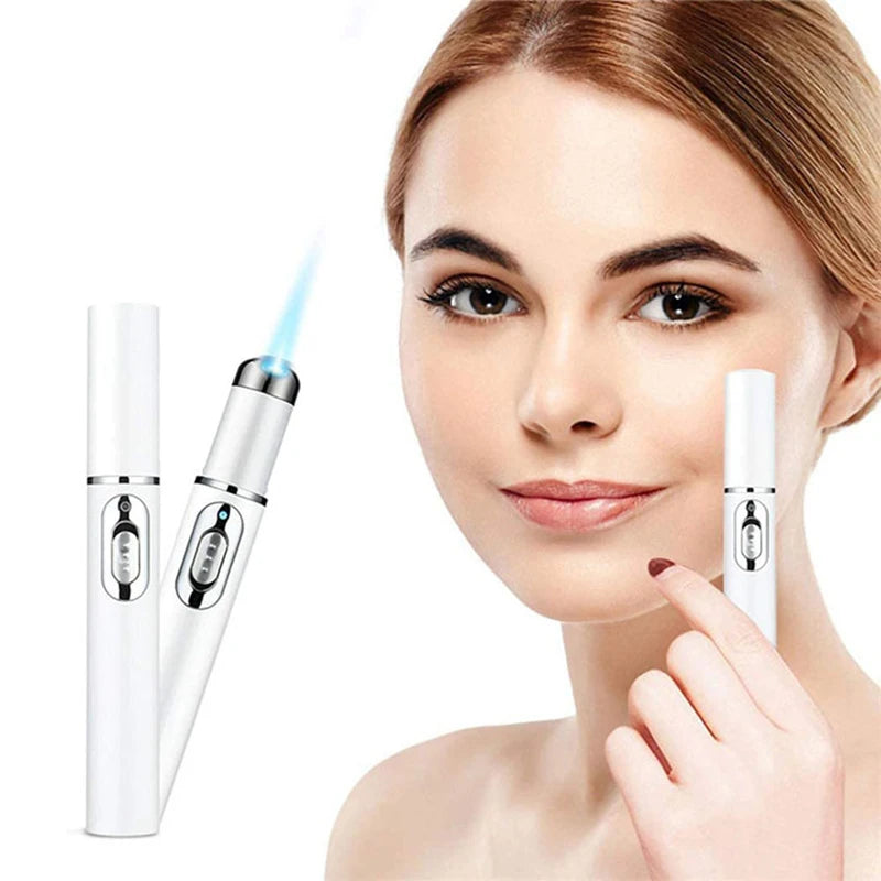 facial massager. Removal of bags under the eyes.