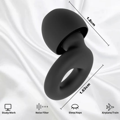 𝐍𝐨𝐢𝐬𝐞-𝐜𝐚𝐧𝐜𝐞𝐥𝐢𝐧𝐠 𝐬𝐢𝐥𝐢𝐜𝐨𝐧𝐞 𝐬𝐥𝐞𝐞𝐩 𝐞𝐚𝐫𝐩𝐥𝐮𝐠𝐬