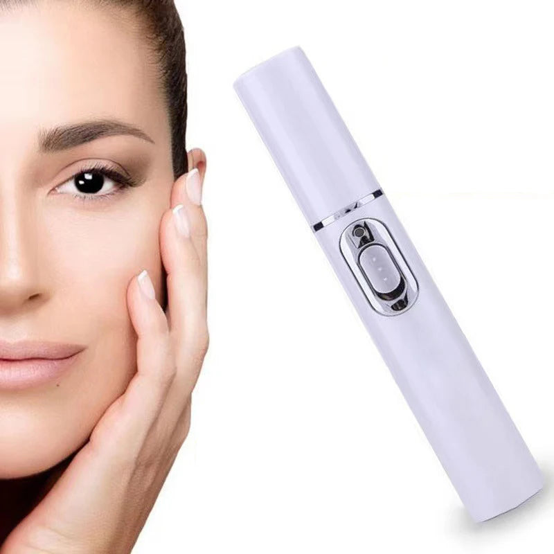 facial massager. Removal of bags under the eyes.