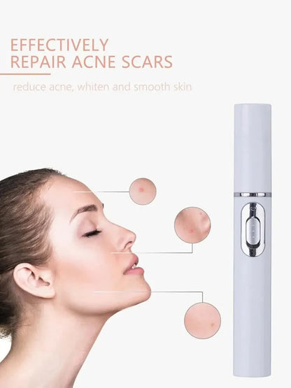 facial massager. Removal of bags under the eyes.
