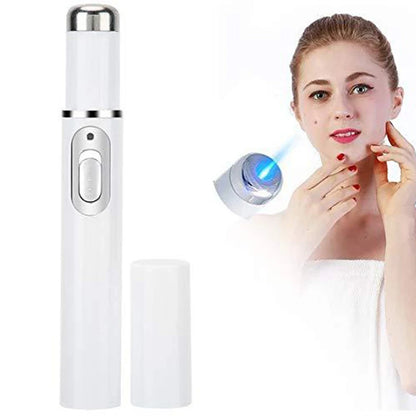 facial massager. Removal of bags under the eyes.