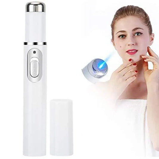 facial massager. Removal of bags under the eyes.
