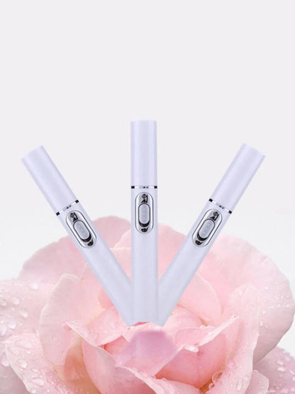 facial massager. Removal of bags under the eyes.