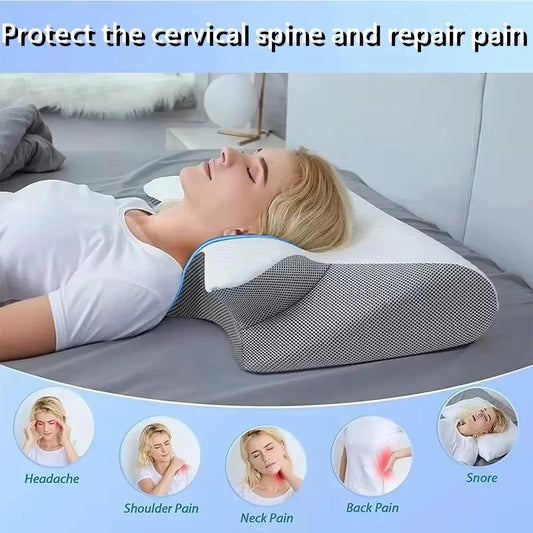 𝐄𝐫𝐠𝐨𝐧𝐨𝐦𝐢𝐜 𝐡𝐨𝐫𝐧 𝐩𝐢𝐥𝐥𝐨𝐰 𝐟𝐨𝐫 𝐧𝐞𝐜𝐤 𝐩𝐫𝐨𝐭𝐞𝐜𝐭𝐢𝐨𝐧 𝐚𝐧𝐝 𝐩𝐫𝐞𝐬𝐬𝐮𝐫𝐞 𝐫𝐞𝐥𝐢𝐞𝐟 𝐰𝐢𝐭𝐡 𝐦𝐞𝐦𝐨𝐫𝐲 𝐞𝐟𝐟𝐞𝐜𝐭